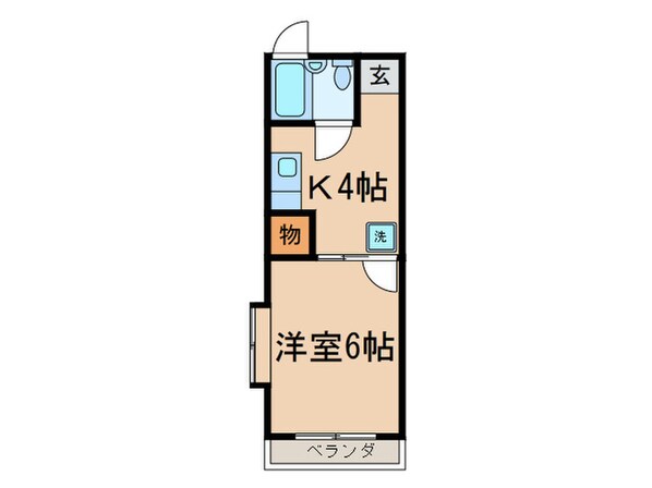 ア－トプラザの物件間取画像